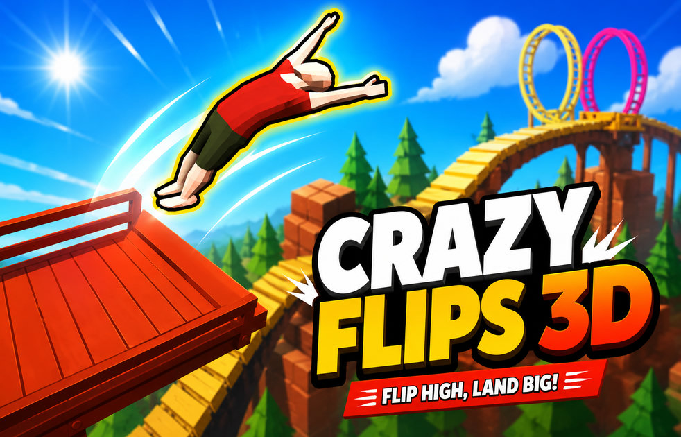 Crazy Flips 3D
